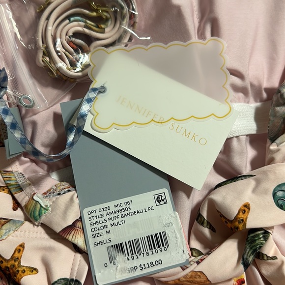 NWT ANTONIO MELANI x Jennifer Sumko Family Matching Shells Print Swimsuit - Picture 9 of 10
